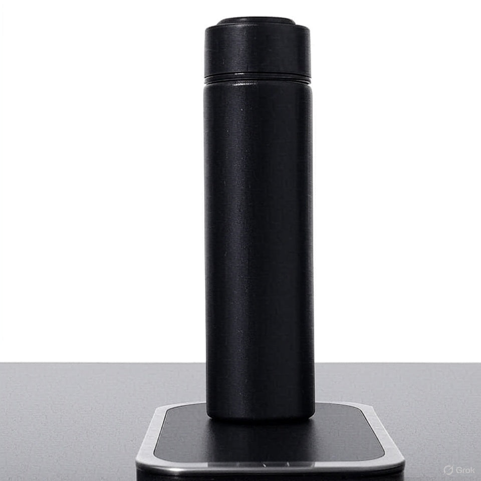 1Pc Stainless Steel Smart Water Bottle Leak Proof Double Walled Keep Drink Hot and Cold LCD Temperature Display Bottle
